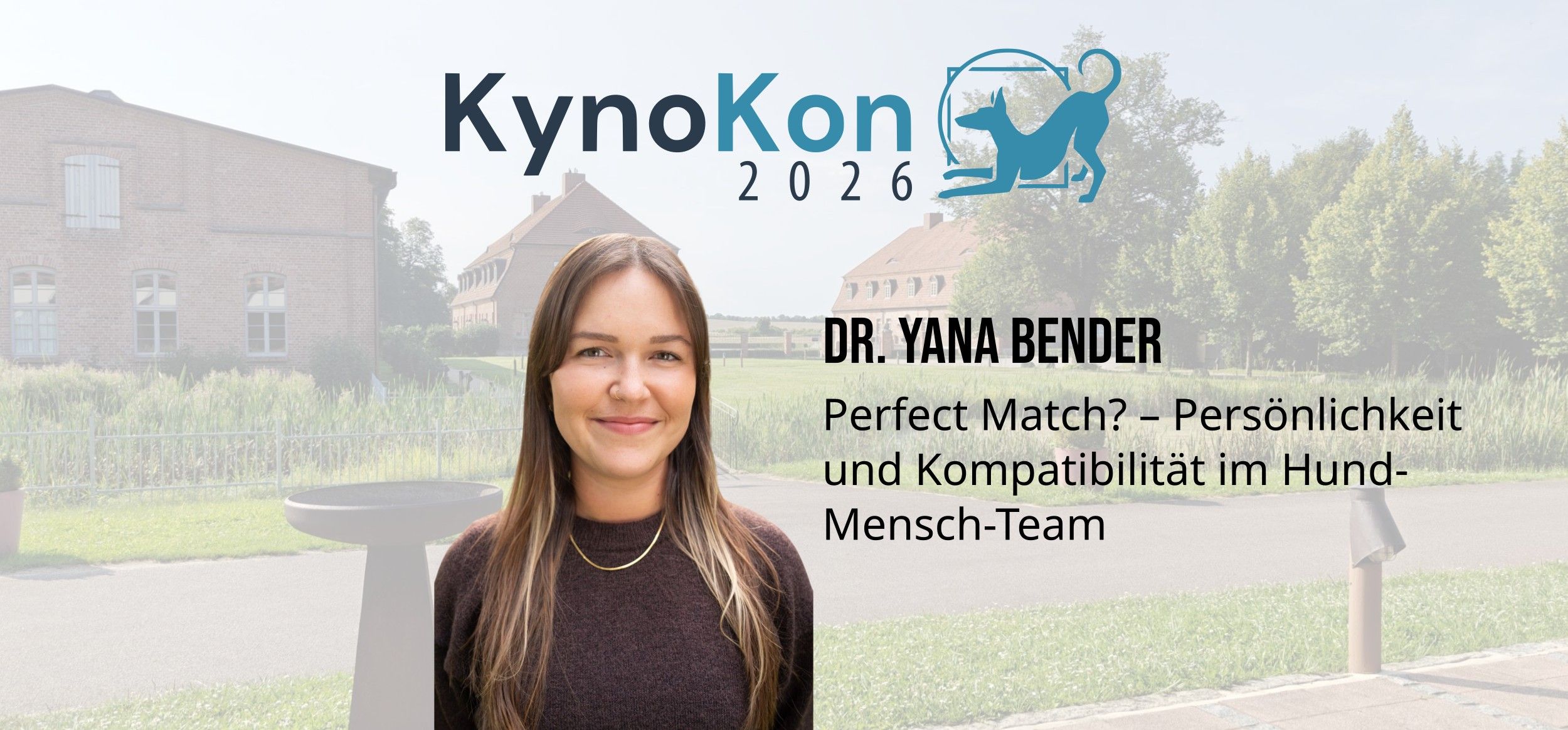 KynoKon 2026 - Perfect Match? – Persönlichkeit und Kompatibilität im Hund-Mensch-Team | Dr. Yana Bender