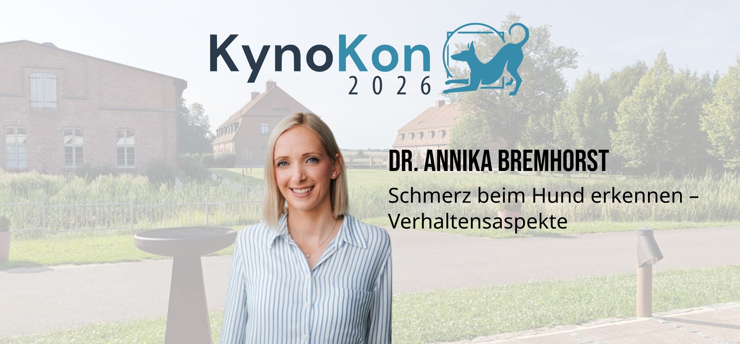KynoKon 2026 - Schmerz beim Hund erkennen - Verhaltensaspekte | Dr. Annika Bremhorst