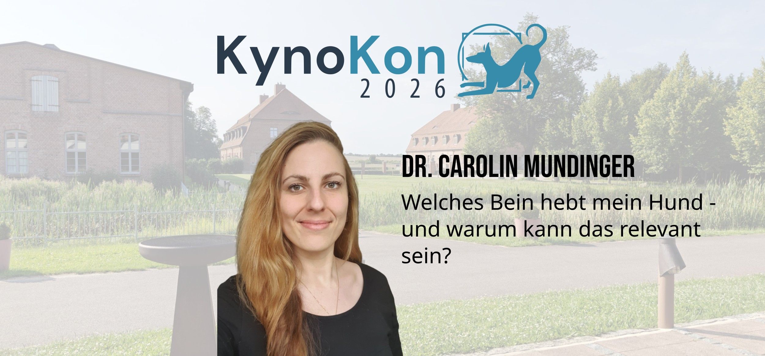 KynoKon 2026 - Welches Bein hebt mein Hund -und warum kann das relevant sein? | Dr. Carolin Mundinger