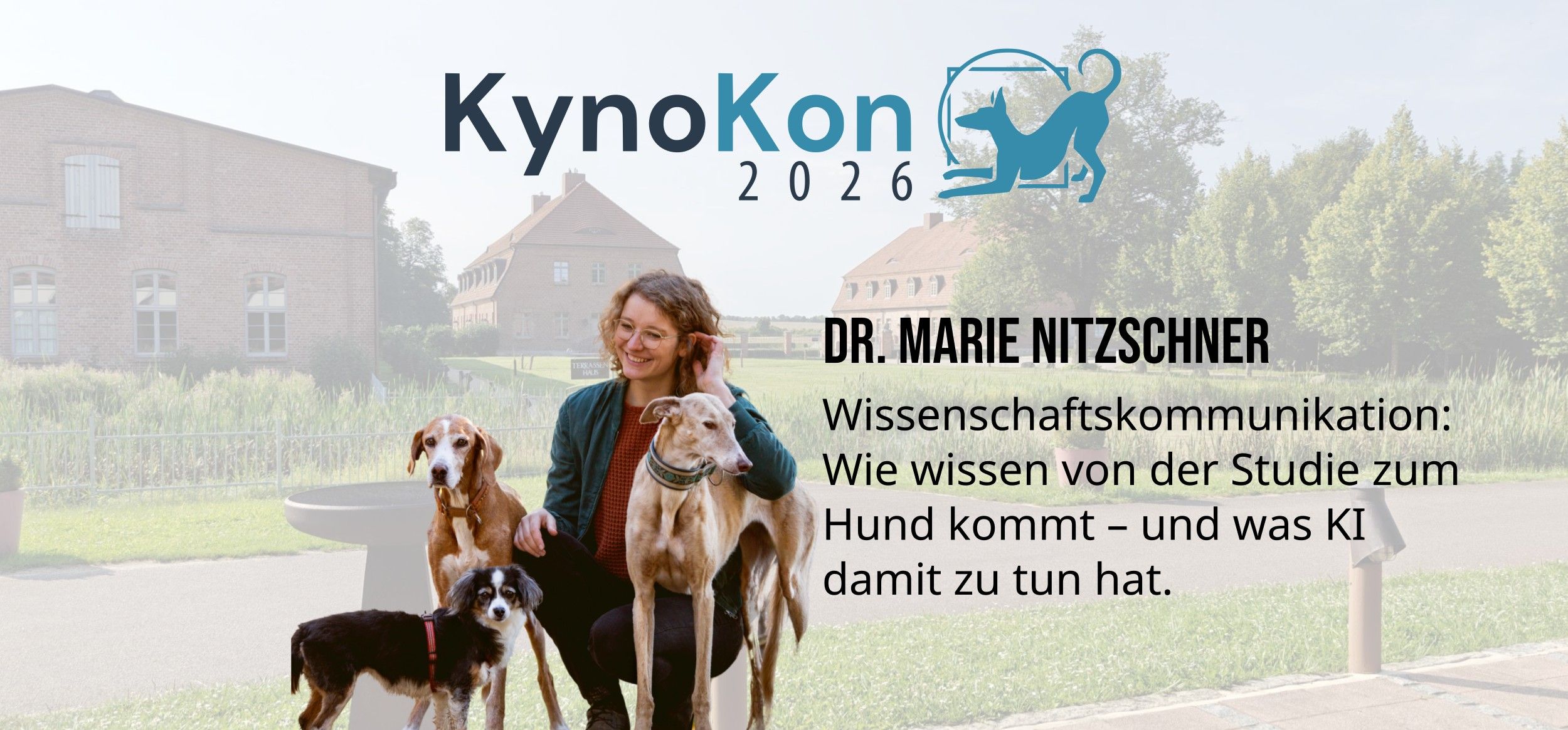 KynoKon 2026 - Wissenschaftskommunikation: Wie wissen von der Studie zum Hund kommt – und was KI damit zu tun hat| Dr. Marie Nitzschner
